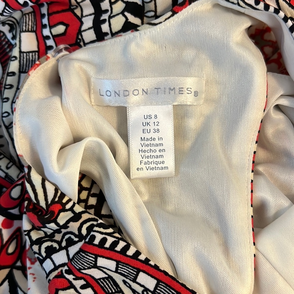 London Times Maxi Tank Dress | Med - Picture 9 of 11